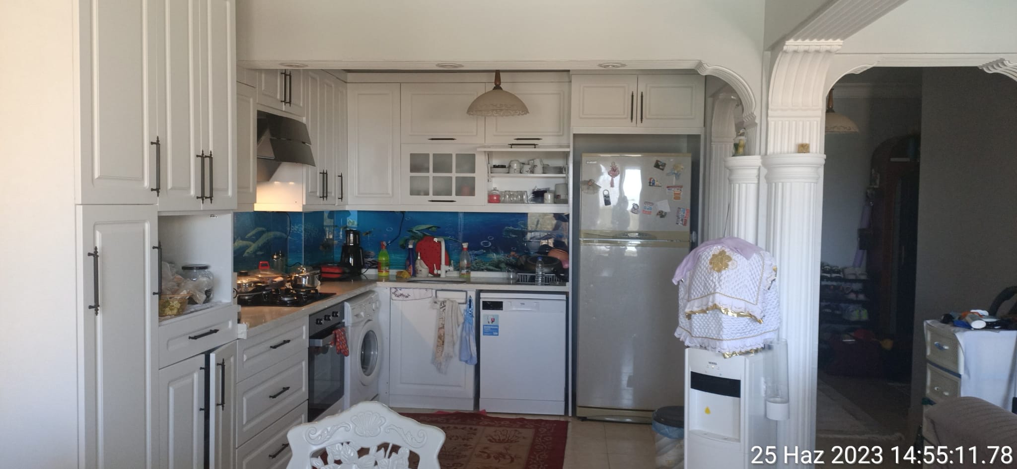 SUSANOĞLUNDA HAVUZLU AQUA PARKLI SİTE İÇERİSİNDE 2+1 GENİŞ OTURUMA SAHİP MASRAFSIZ YAZLIK